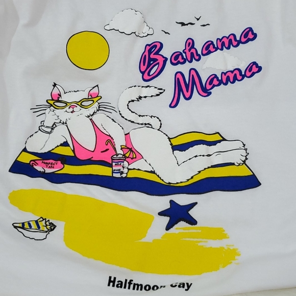Dorset t-shirt top Bahama Mama graffiti size L - Picture 5 of 7